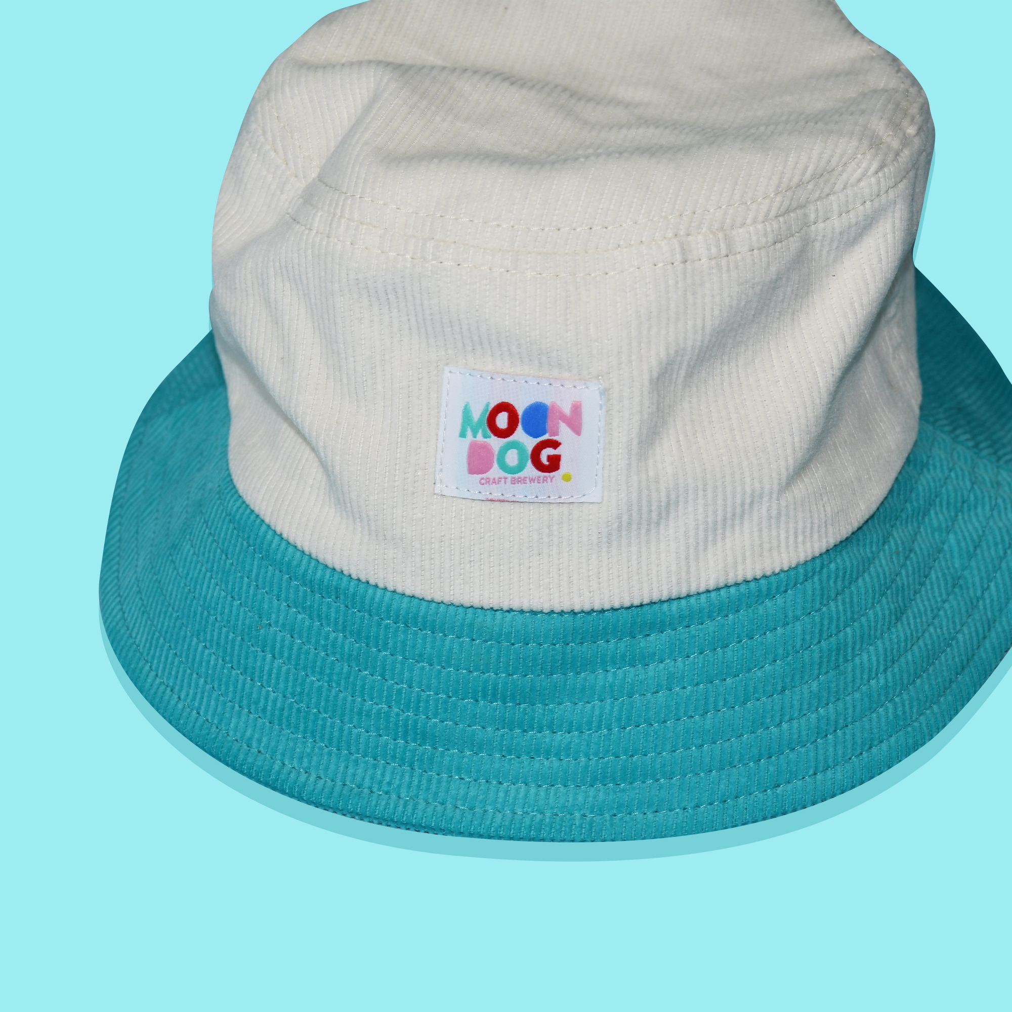 01_Moon Dog Hat Colour Block Corduroy Bucket Hat
