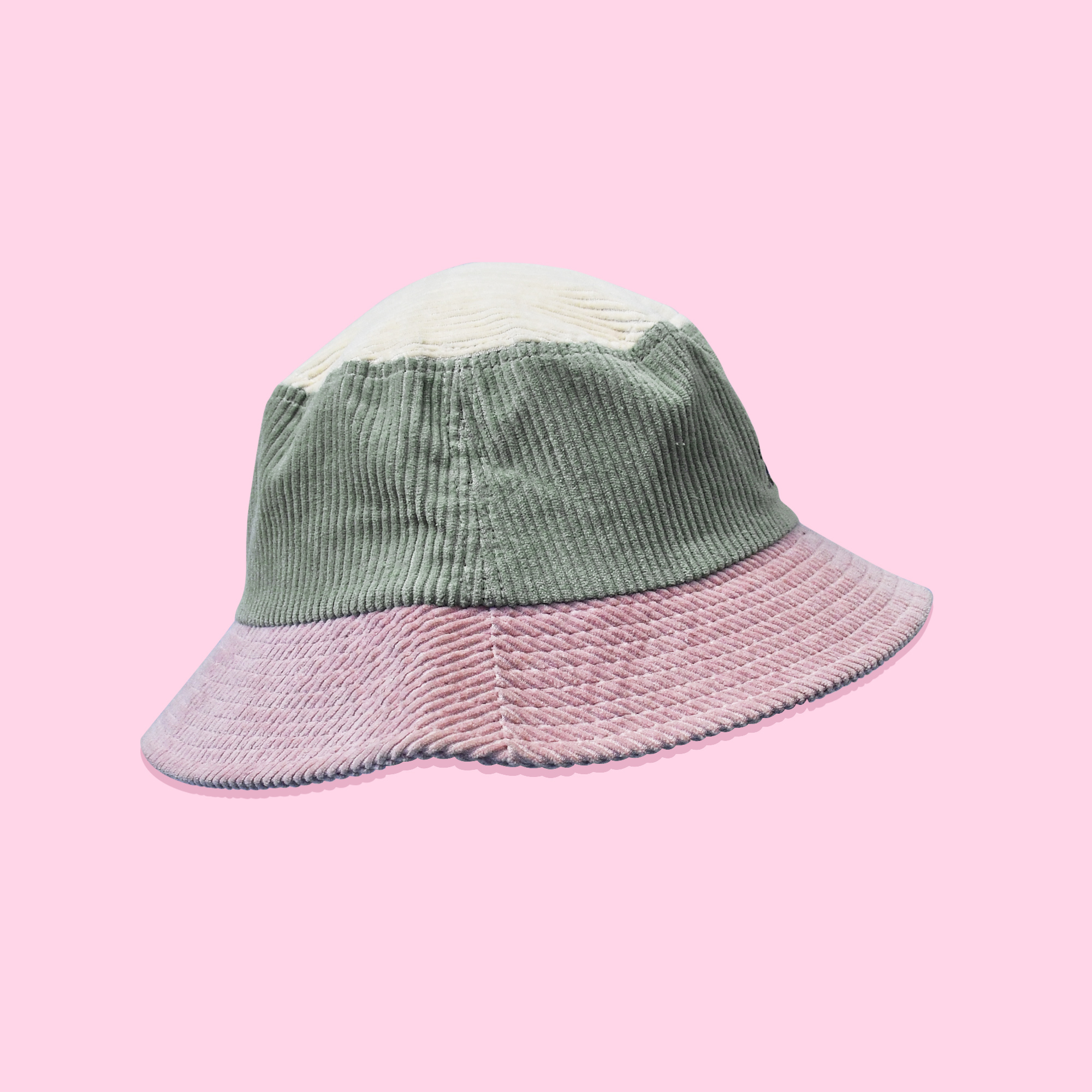 02_Corduroy_Bucket_Hat (1) Colour Block Corduroy Bucket Hat