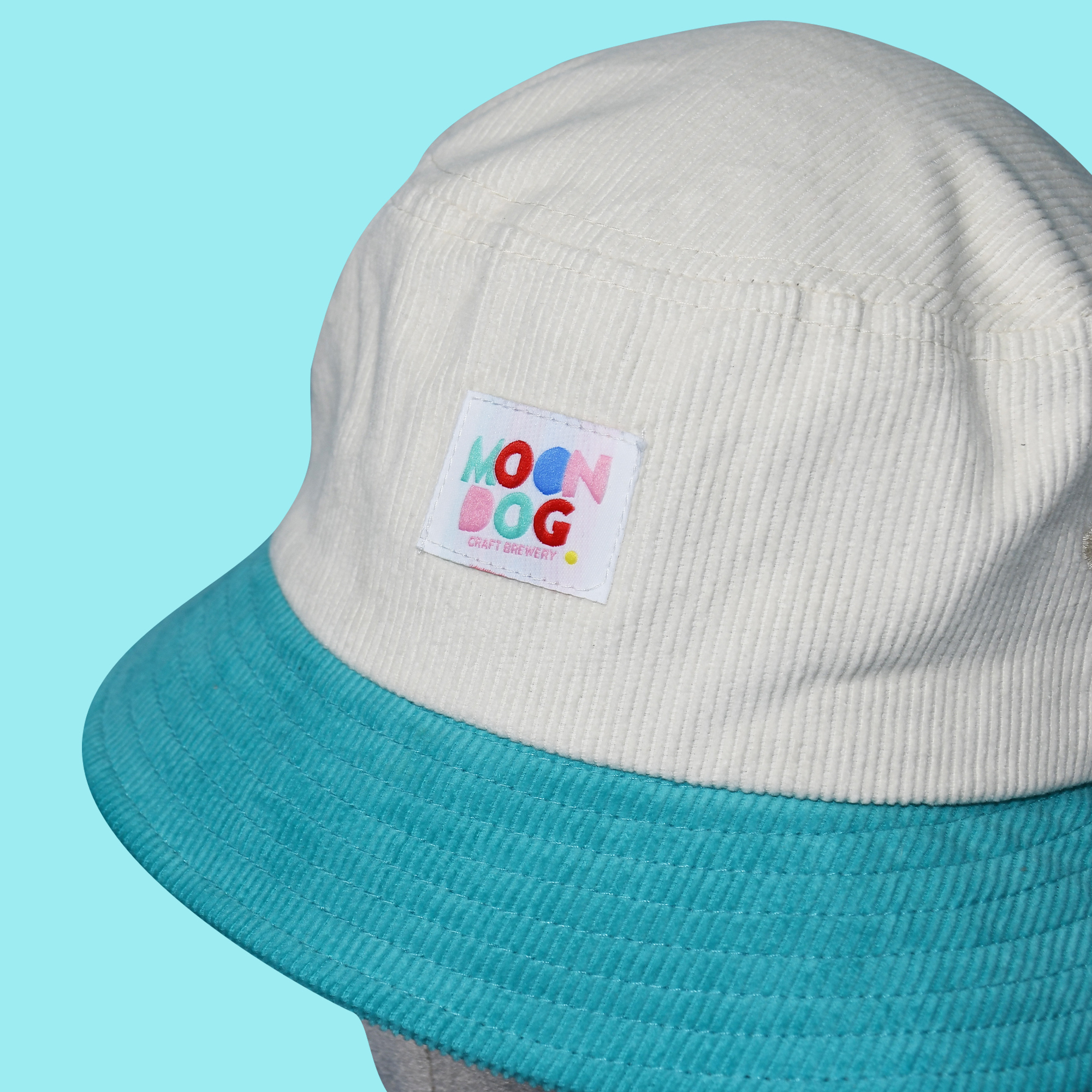 02_Moon Dog Hat Colour Block Corduroy Bucket Hat