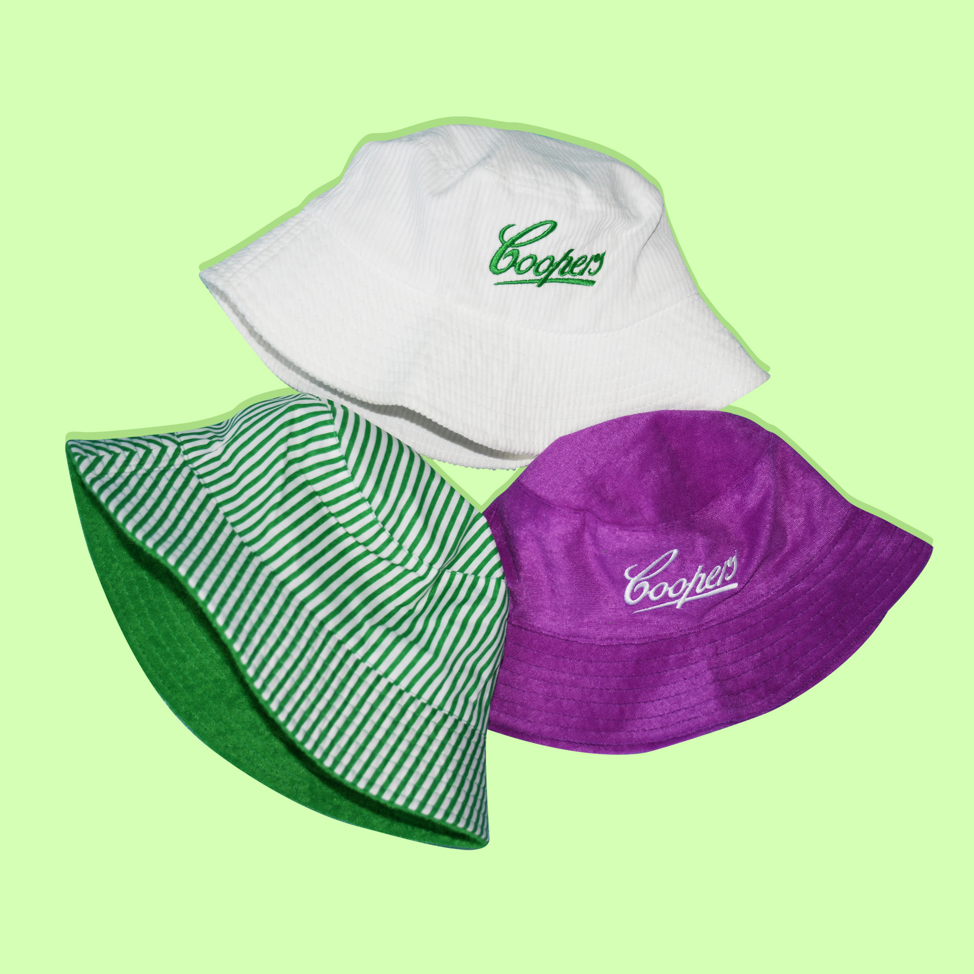 04_Coopers Bucket Hat Colour Block Corduroy Bucket Hat