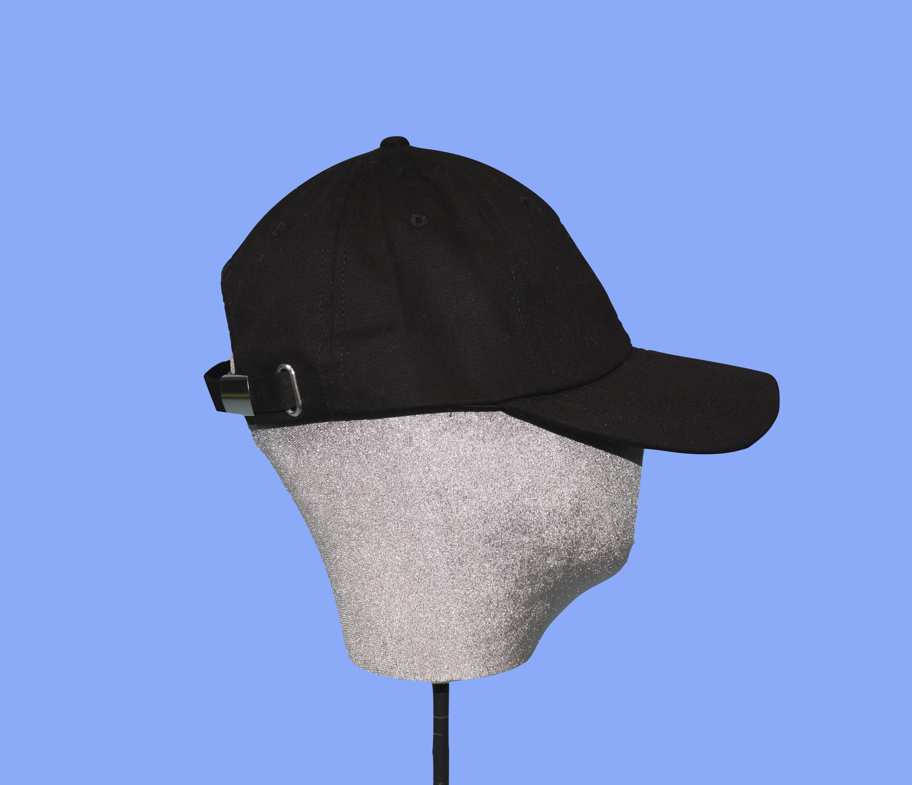 Basic cotton cap side Basic Cotton Dad Cap