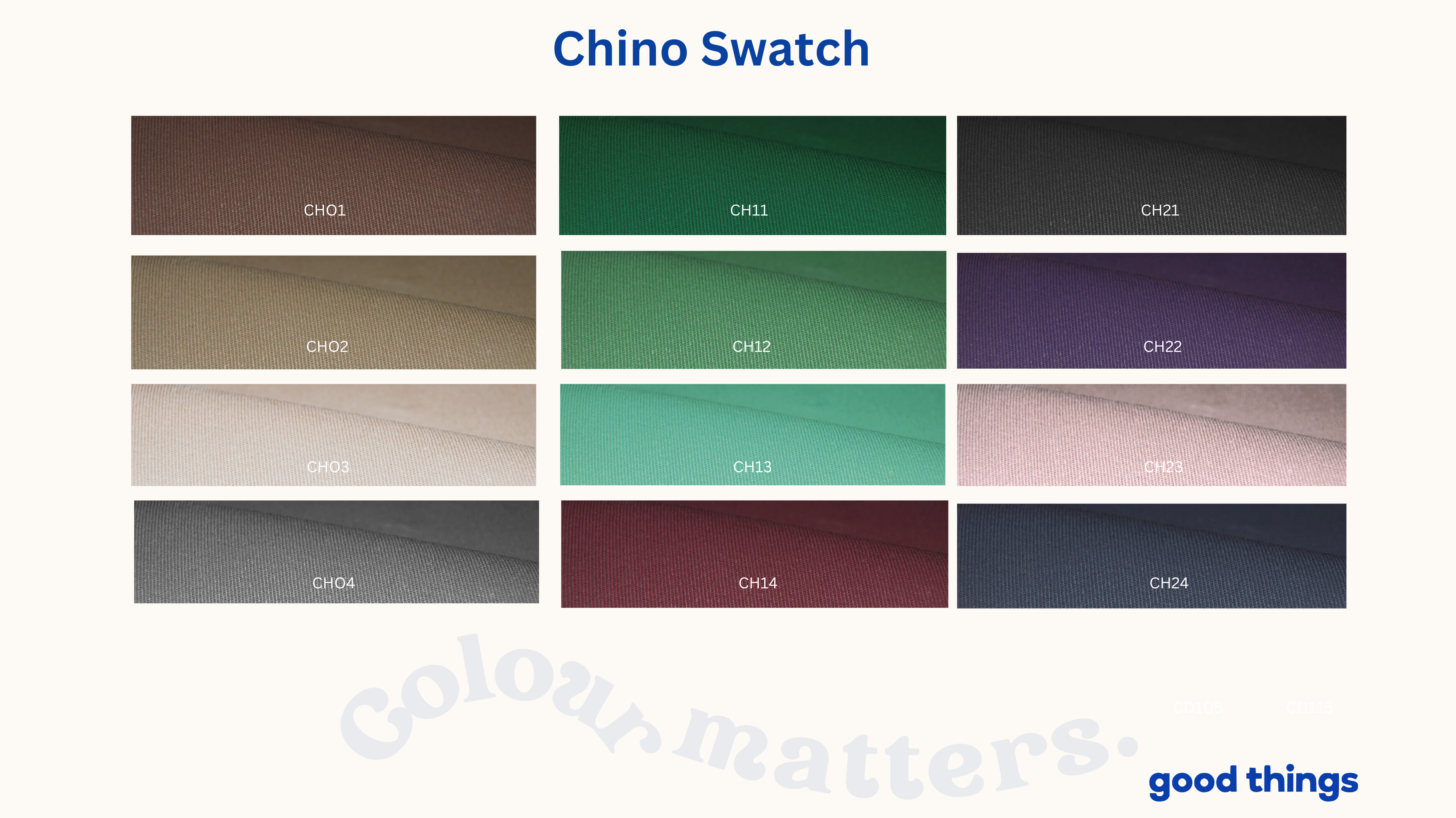 Chino-swatch Dad Chino Cap