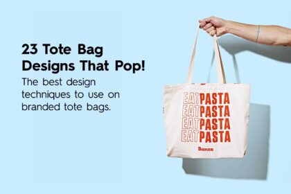 23 tote bag designs that pop!