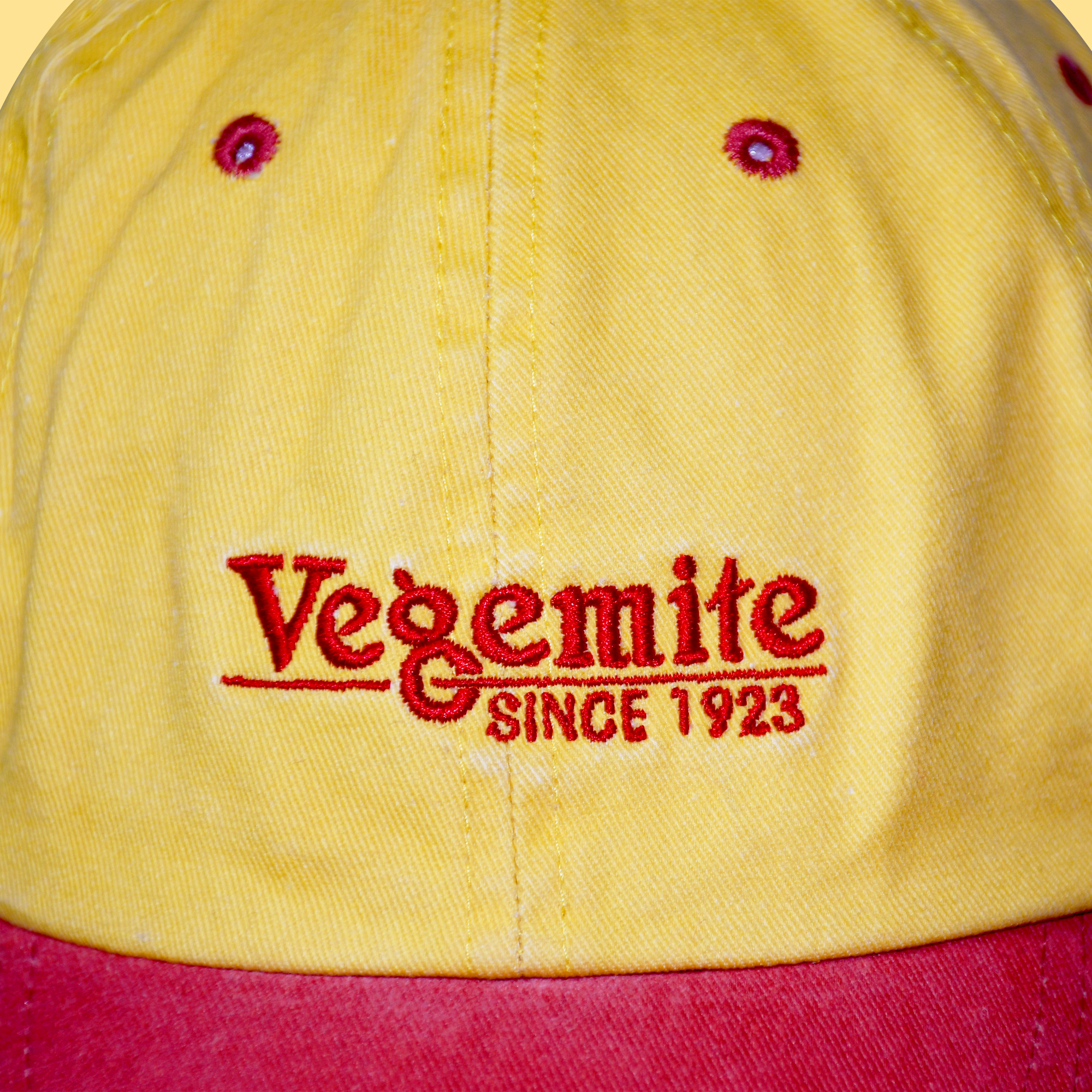Vegemite logo Dad Chino Cap